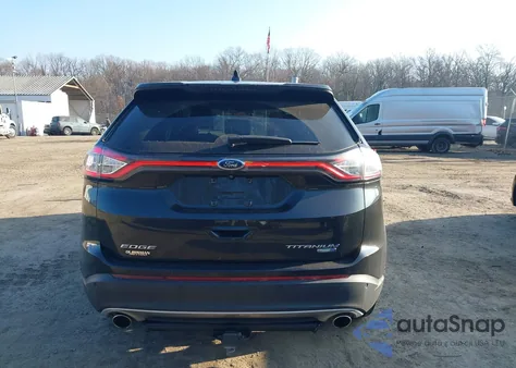 2015 Ford Edge Titanium z USA, uszkodzony, nr VIN 2FMPK4K94FBB25730